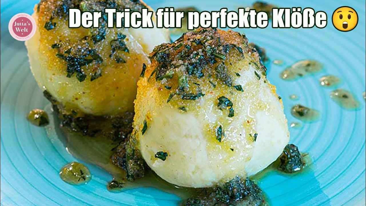 Kartoffelklöße Rezept 🥔 Nie mehr matschig | genialer Kloß‑Trick für perfekte Knödel