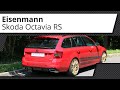 Eisenmann Sportauspuffanlage ab Kat. Skoda Octavia 5E RS TSI mit ABE
