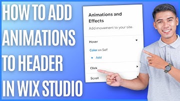 How to Add Animations to Header in Wix Studio [Quick Guide]