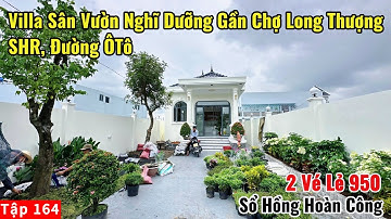 Villa Sân Vườn Nghĩ Dưỡng Gần Chợ Long Thượng, SHR, Đường ÔTô | Minh Vương Nhà Bình Chánh