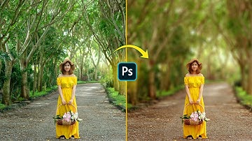 Super Blur the Background using Photoshop | perspective background blur | Tamil Photoshop Tutorial