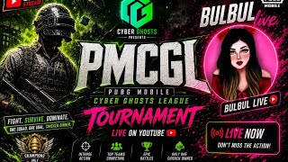 🔴PUBG MOBILE LIVE CYBER LEAGUE TOURNAMENT |BULBUL LIVE|