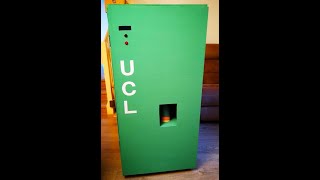 Bi-directional vending machine Prototype 1 for washing and dispensing reusable cups