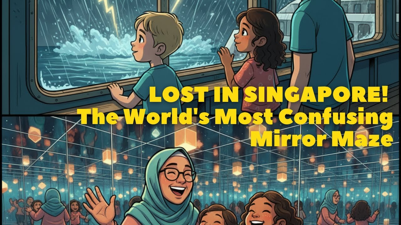 Adventure in Singapore: Rainy Ferries & Mind-Blowing Science - Singapore 2025 Part 1