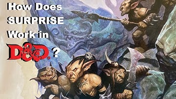 How Does Surprise Work in D&D 5e
