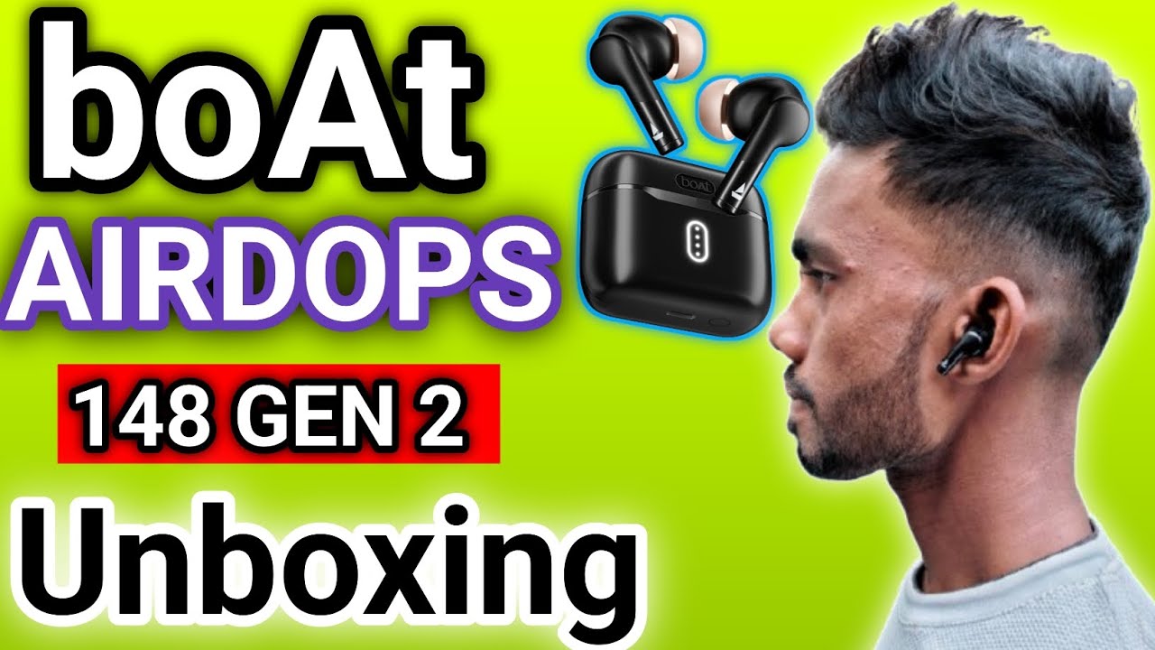 BOAT AIRDOPS 148 GEN 2 Unboxing 😯😲😳|| Subham Turi Vlogs 😊