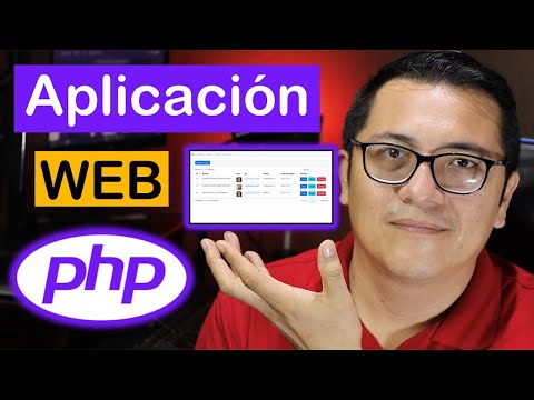 Crear una aplicación web con php