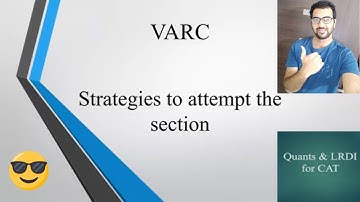 Final strategies to attempt VARC section || Increase VARC accuracy || Increase VARC percentile|| CAT
