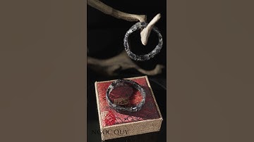 Vòng tay bản đá thạch anh tóc đen - Hợp Mệnh Thủy & Mộc [ Ngọc Quý ]