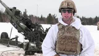 2-15 FA puts artillery rounds downrange in arctic conditions