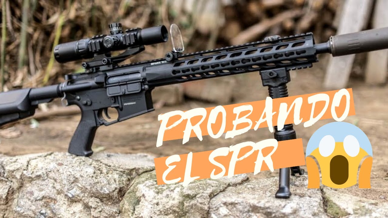 Probando el SPR de Krytac. DMR gameplay // AIRSOFT ESPAÑOL