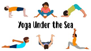Easy Underwater Yoga Poses for Kids | Sea Animals | The Yoga Guppy Asana Series