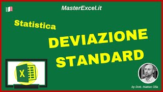 Masterexcel.it - Funzioni Excel Di Statistica Parte 3 Deviazione Standard Excel, Come Calcolarla