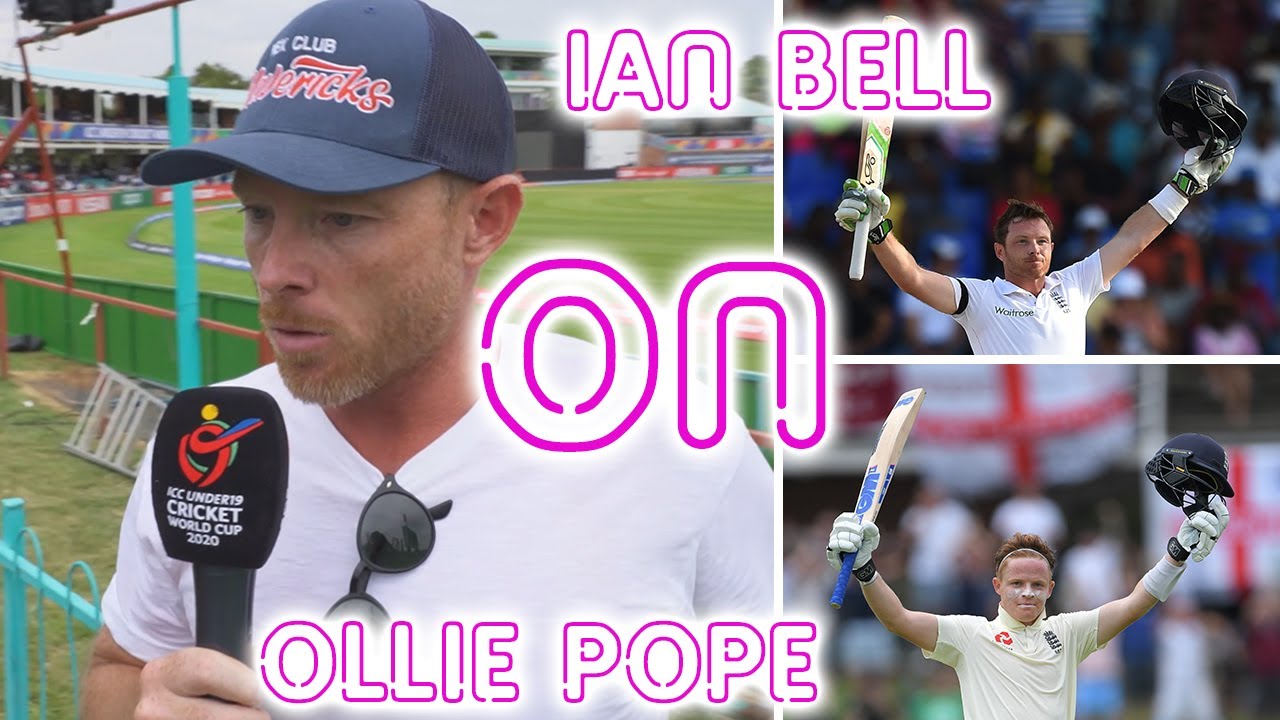 Ian Bell on Ollie Pope "The future looks bright." YouTube
