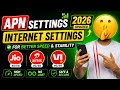 New Trick 2026 😱 Jio Airtel Vi BSNL | 100% Working Apn Internet Trick⚡