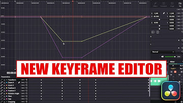 NEW Keyframe Editor in DaVinci Resolve 20 [ How to Use Keyframes Tutorial ]