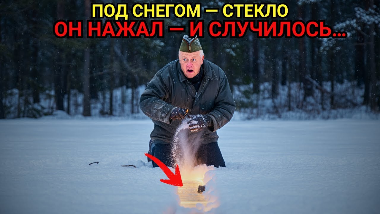 Егерь Нащупал Стекло Под Снегом в Тайге: Треснуло — и Пар Вырвался в Ад