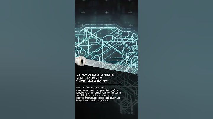 Yapay zeka alanında yeni bir dönem: “Intel Hala Point” #shorts