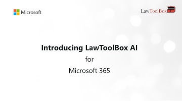 LawToolBox AI for Microsoft 365
