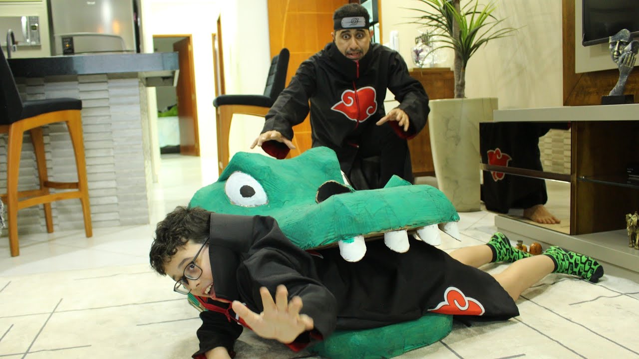 MEU PAPAI VIROU UM NINJA MUITO ENGRAÇADO
