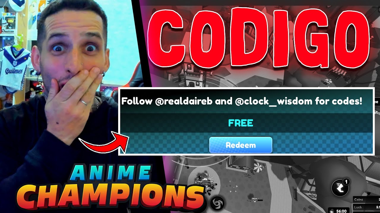 novos codigos de anime champions