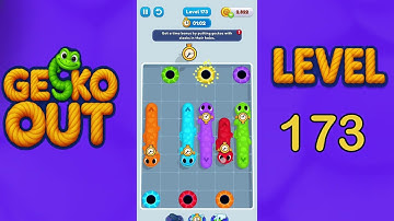Gecko Out Level 173 Solution | Step by Step Walkthrough