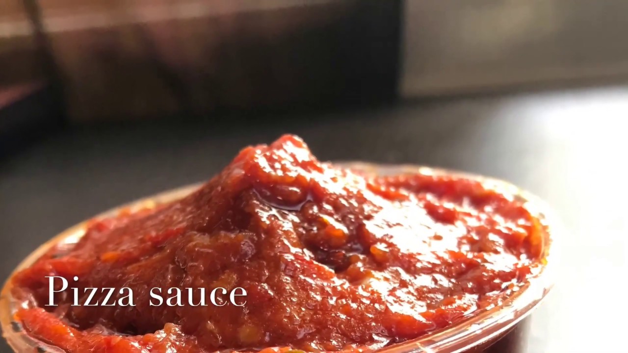 homemade Pizza sauce in restaurant style l Italian pizza sauce l