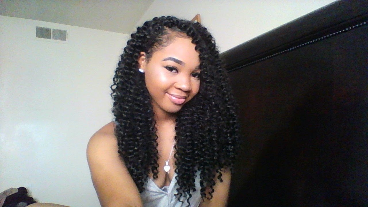 Freetress Water Wave Crochet Hair Review - YouTube