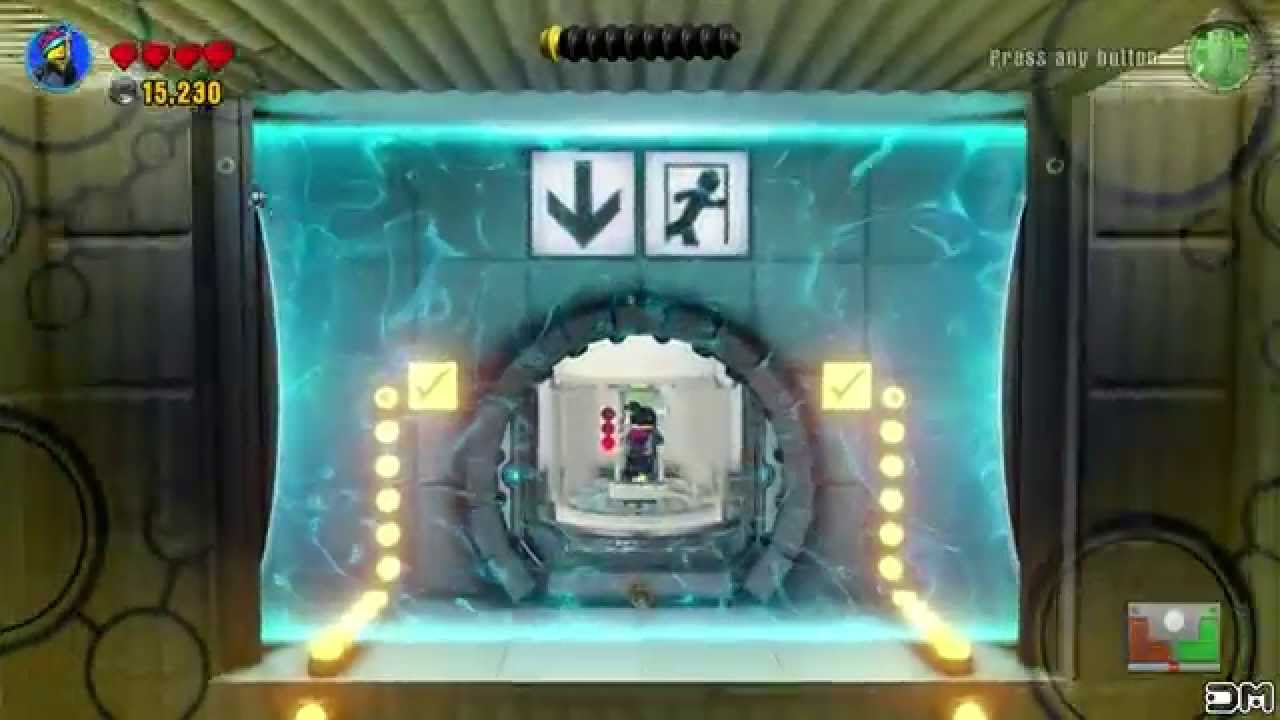 Lego Dimensions Glados Test 3 Aperture Science Enrichment Center Youtube