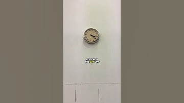 When your clock needle refuses to come down #shorts