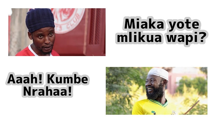 WATANI WA JADI | Kumbe NRAHAA!!!