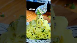 Khandvi Recipe || Khandvi Recipe kashi banvayachi in Marathi | गुजराती खांडवी khandvi cooking