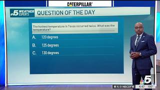 Weather Quiz: What was the hottest recorded temperature in Texas? | NBCDFW