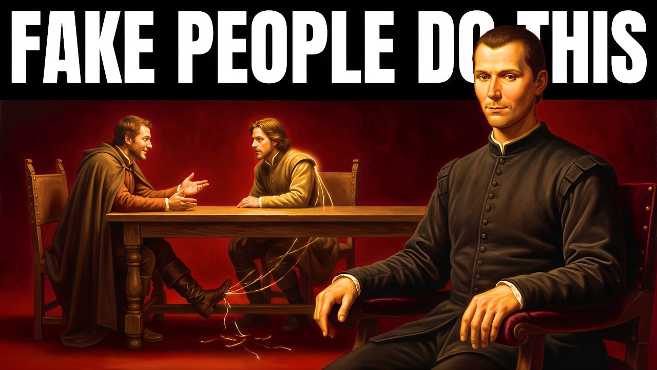 How to INSTANTLY Tell If Someone's Being FAKE — Machiavelli