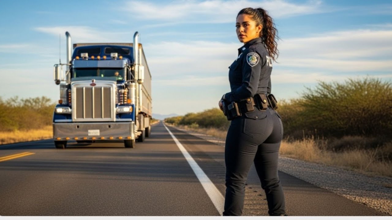 Camionero solitario se Enamora de una Policía Nacional al ser Detenido