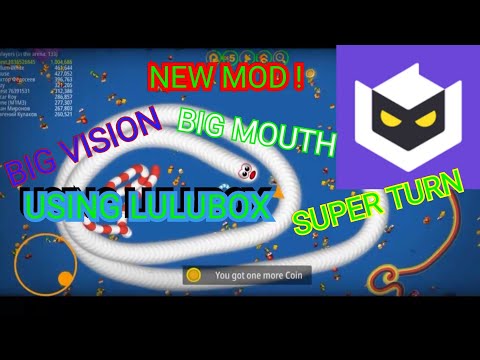 NEW MOD !!! WORMS ZONE I.O. USING LULUBOX