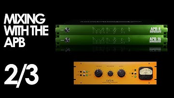 Mixing with the Analog Processing Box (2/3) (Electric Guitar and Vocals)