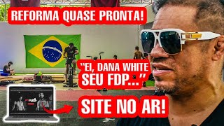 COMO GANHAR NO UFC, REFORMA QUASE CONCLUÍDA, SITE DA PITBULL NO AR E SPARRING!!!