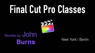 Importing Media in FCPX