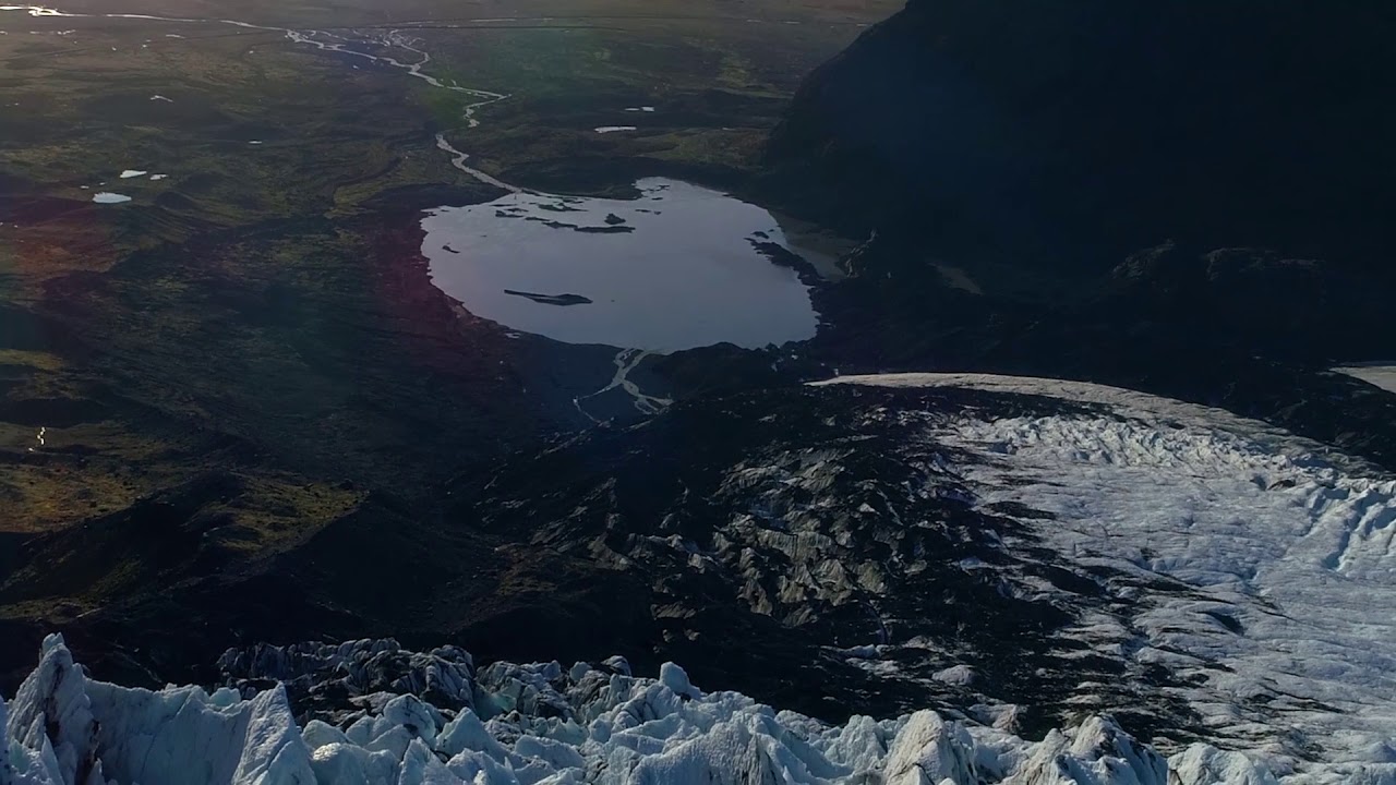 Svínafellsjökull - Glacier from Game of Thrones, Iceland — Svínafellsjökull — video poster