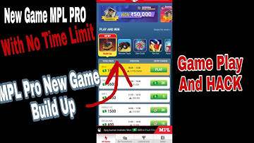 MPL PRO New Game Build Up Game Play and Making High Score | Hack Of MPL Game | Hack of Build Up Game