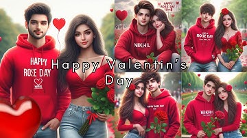 How To Create Trending  Valentine