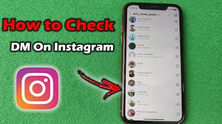 How To Check DM On Instagram | Full Guide