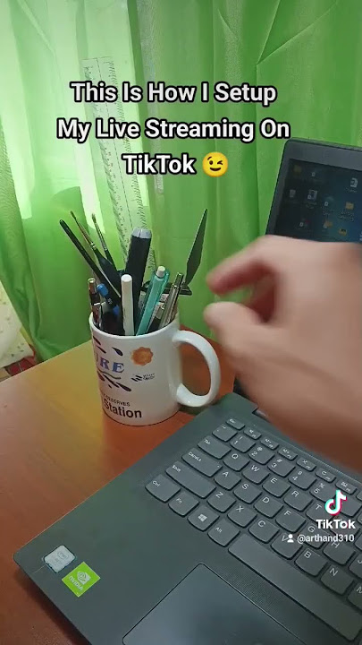 #arthand This is How I Setup My Live Streaming On TikTok #tiktoklive #setup #liveontiktok