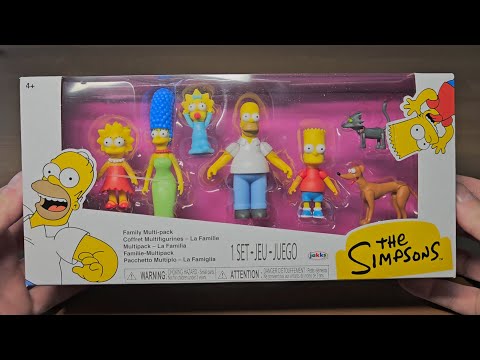 Unboxing The Simpsons Family Multi-Pack (2.5″ Figures) by