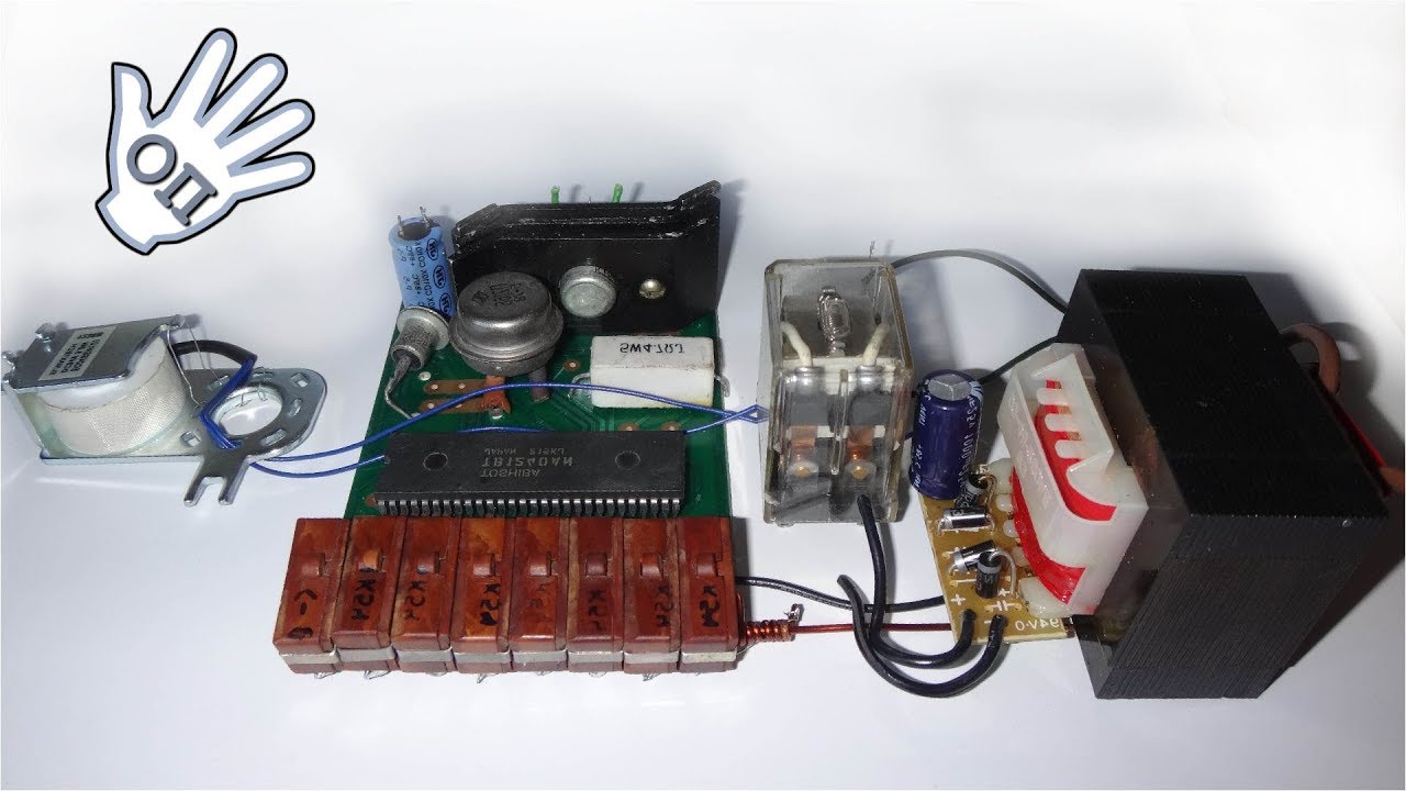 Electronic Code Lock Without Chips And Transistors Very
