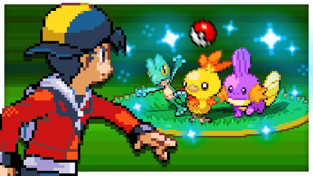 I Found EVERY Shiny Hoenn Starter in Pokemon HGSS!