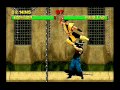 Sega Saturn Mortal Kombat II Gameplay 