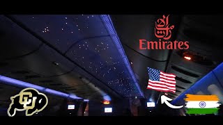 I FLEW IN EMIRATES TO THE US | INDIA TO USA | VLOG