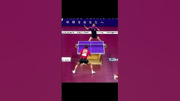 INSANE RALLY! Zhang Jike vs Fang Bo — superhuman reflexes #Shorts